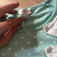 anyFam tシャツ 半袖 130センチの画像