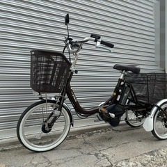 自転車 電動アシスト付き三輪自転車