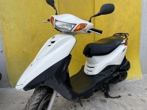 セル1発始動❗️前後タイヤ新品⭐️アクシストリート  ヤマハ⭐️安心のFiモデル❗️原付2種　ピンクナンバー　スクーター