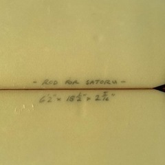 サーフボード　ミッドレングスの画像