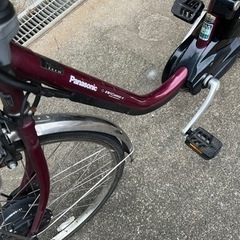 パナソニック　電動アシスト自転車の画像