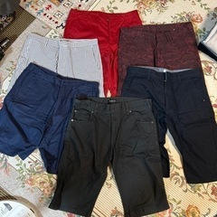 MENS ハーフパンツ　新品美品６点