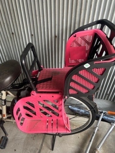 自転車 簡易子供乗せ付き