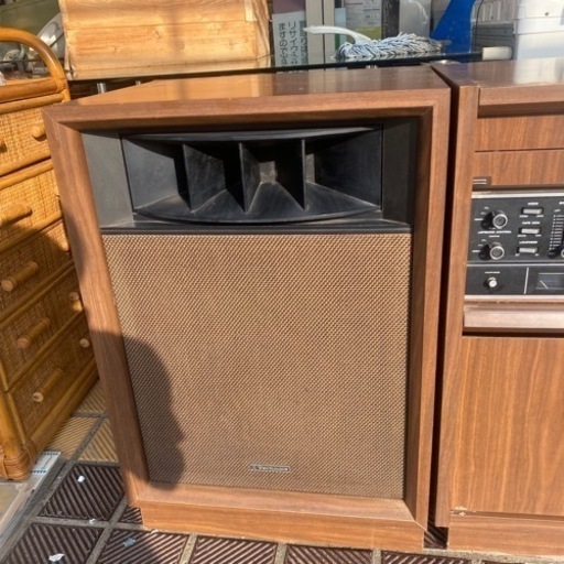 昭和レトロ technics sc-1600 セパレートステレオ　アンティーク レコード