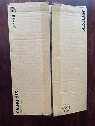 SONYステレオアンプ STR-DH190