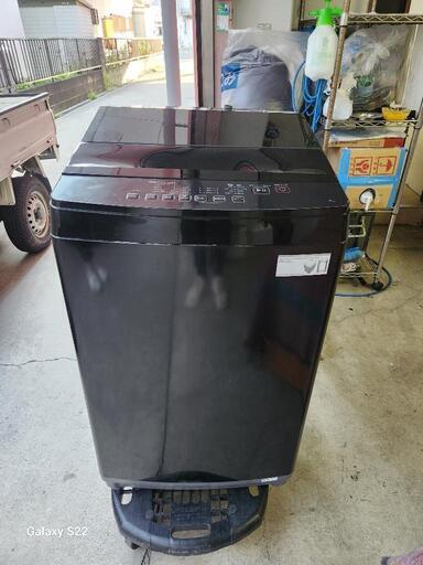 ニトリ　８キロ　２０２３年　家電 生活家電 洗濯機/ブラック
