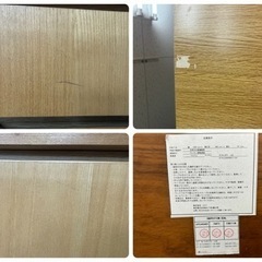 【廃盤モデルで希少！】 MUJI(無印良品) 木製カップボード オープンタイプ大 3面カップボード 食器棚 の画像