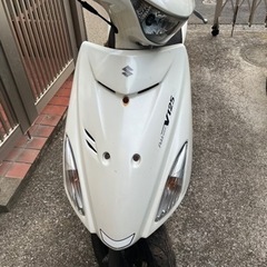 バイク スズキアドレスv125S