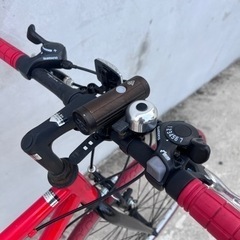 【福岡発】NEXTYLE ネクスタイル クロスバイク 自転車 21段変速の画像