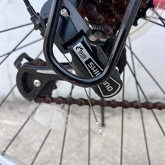 【福岡発】NEXTYLE ネクスタイル クロスバイク 自転車 21段変速の画像