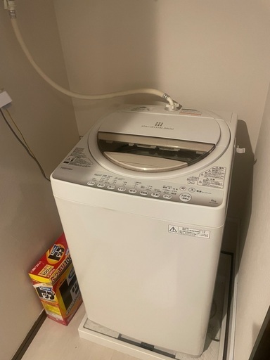 【値下げ→3000円】東芝 洗濯機 6kg AW-6G2(W)
