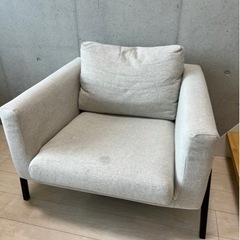 【6/13(木)限定】IKEA KOARP ベージュ　パーソナルチェアの画像