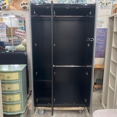 【愛品館 江戸川店 衣類収納】SHIGIYAMA（シギヤマ家具）3枚扉ワードローブ ID:155-020320-007の画像
