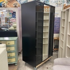 【愛品館 江戸川店 衣類収納】SHIGIYAMA（シギヤマ家具）3枚扉ワードローブ ID:155-020320-007の画像