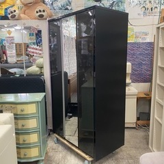 【愛品館 江戸川店 衣類収納】SHIGIYAMA（シギヤマ家具）3枚扉ワードローブ ID:155-020320-007の画像