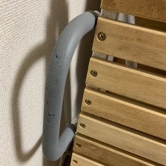 【引き取り限定】折りたたみすのこベッドの画像