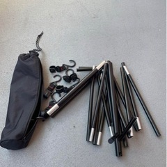 ハンギングラック キャンプ用品の画像