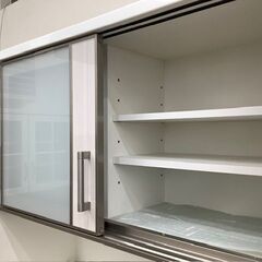 90分の無料軽トラック貸出サービス！ 【ニトリ】2枚扉レンジボード(ボスティア)のご紹介の画像