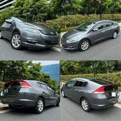 ☆インサイト上級グレード【L】車検後渡し！9.1万km台　スマートキー TVナビ ETC ステアスイッチ  東京/大田区【下取OK】の画像