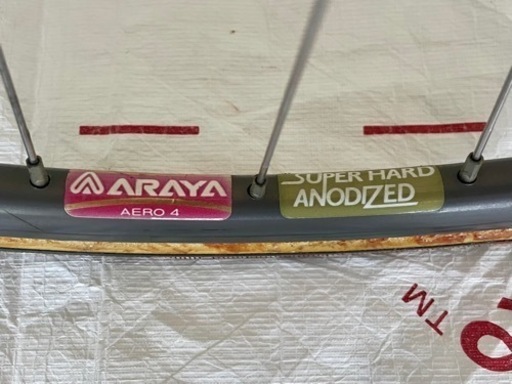 ARAYA AERO 4 前後ホイール