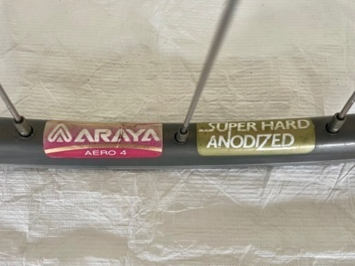 ARAYA AERO 4 前後ホイール