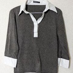 C.D.S BASIC カットソー グレー バスト86〜94 身...