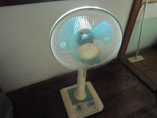 【USED】松下電器製　扇風機①　家電 季節、空調家電☆高さ調節　タイマーセット可