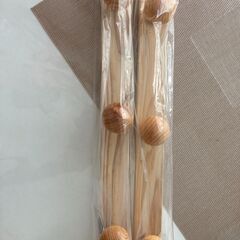 木製ハンガー２セット