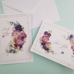 押し花アートを楽しもう