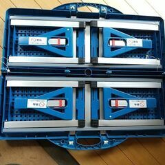 【商談中】折り畳みレジャーテーブル　椅子セット アウトドア キャンプ レジャーの画像