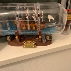 受付終了　LEGO ボトルシップ　レゴ完成品