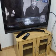 32インチテレビ　テレビ台(取引中)