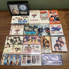 SPEED オルゴール付置時計＋CD23枚＋VHS４本セットの画像