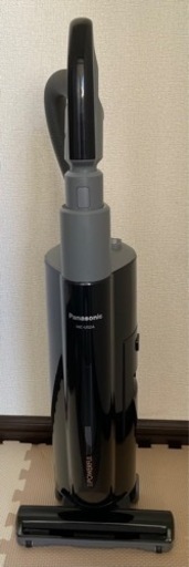 中古 パナソニック スティックタイプ掃除機 MC-U52A-K ブラック (コード式・サイクロン方式)
