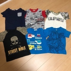 （受渡決定）男の子半袖Tシャツ　6枚