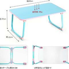 【美品】超軽量折りたたみテーブルの画像