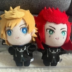 キングダムハーツ　　アクセル　ロクサス　マスコット　ノベルティの画像