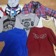 【春秋冬サイズ100】男の子　子ども服まとめ売り7点セット　ウル...