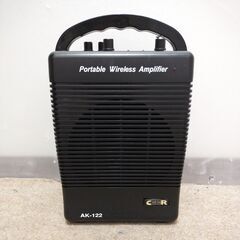 🍎ポータブルワイヤレススピーカー アンプ内臓 AK-122の画像