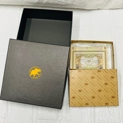 ハンティングワールド 空箱  2セット 黒 茶色 財布用の画像