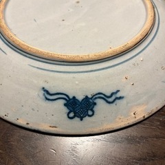 有田焼　風景画　大皿　飾り皿　の画像