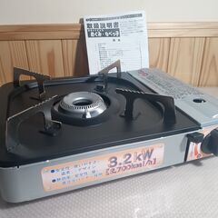 【新品】カセットコンロ　ボンベ6本付き