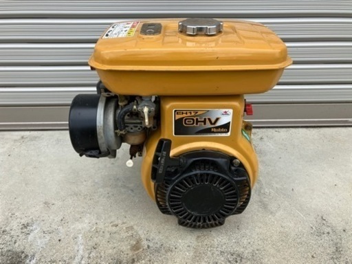 Robin ロビン EH17 OHV 最大 4.4kw (6.0ps) ガソリンエンジン エンジン 【エンジン一発始動・動作良好】