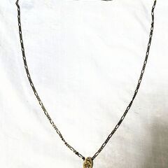 マリアネックレス  骨董品  縦1.5cm 程横8mm程 ネックレス長さ65cm 程