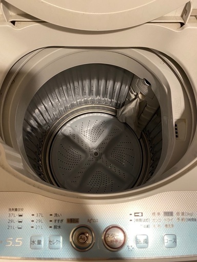 SHARP 洗濯機 ES-GE55L 6/22まで