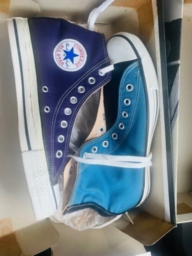 新品未使用★CONVERSEコンバース★90年代90sUSA製スニーカーALL STARオールスターハイカットHIマルチカラーデットス