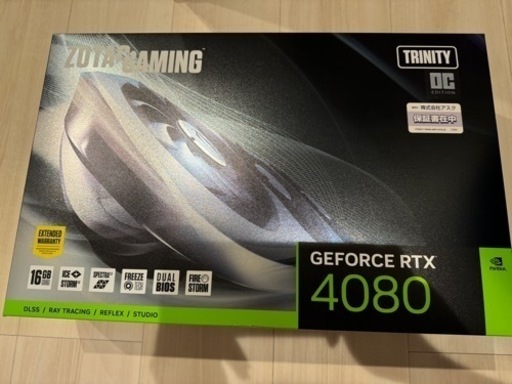 PCパーツ ZOTAC Trinity OC RTX4080