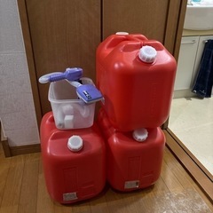 ポリタンク 20L 3個 灯油 自動停止ポンプ付き