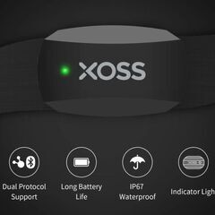 XOSS　心拍センサーモニター　X2　チェストストラップ　IP67防水　ANT+の画像