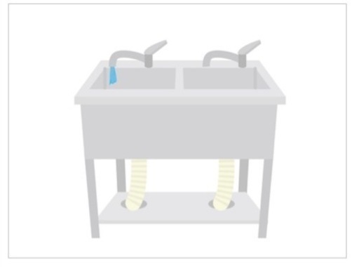 azuma 東製作所 2槽シンク 流し台